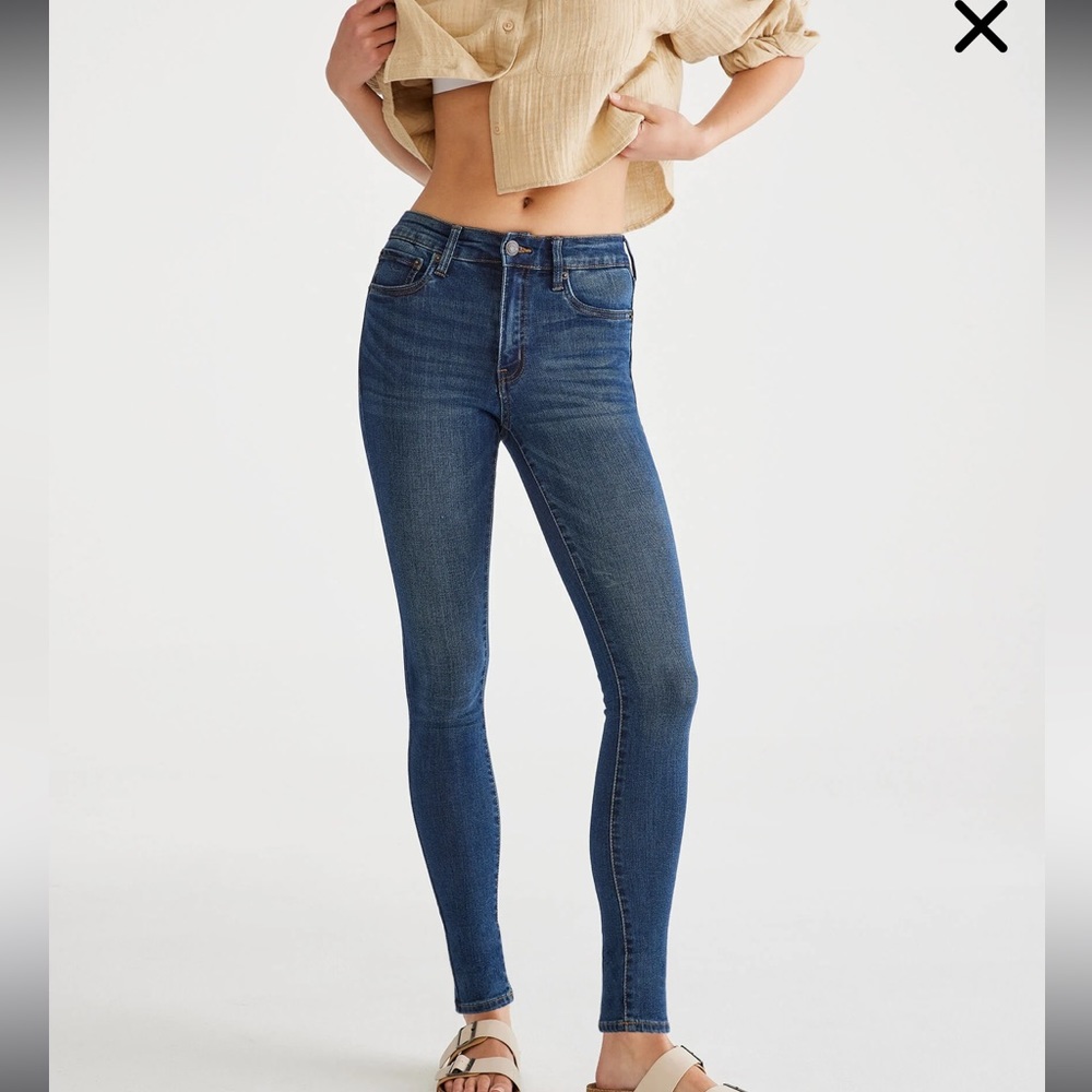 NWT Aeropostale High Rise Seriously Stretchy Jeggings Size 4S